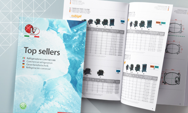 LF präsentiert den Top Sellers Gewerbekälte Katalog 2018