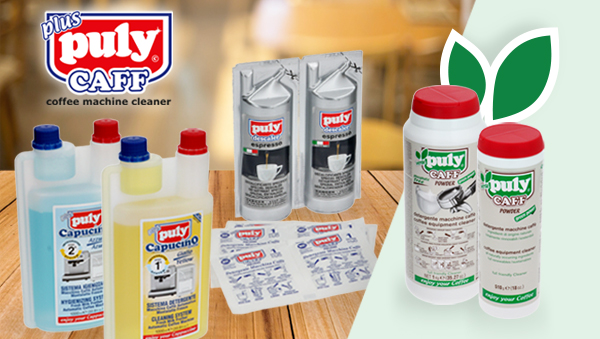 Neue Reinigungsmittel von Puly Caff